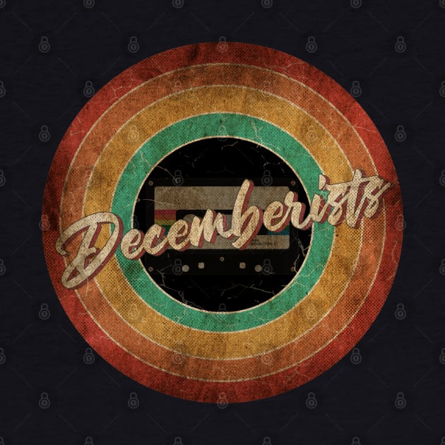 The Decemberists Vintage Circle Art by antongg